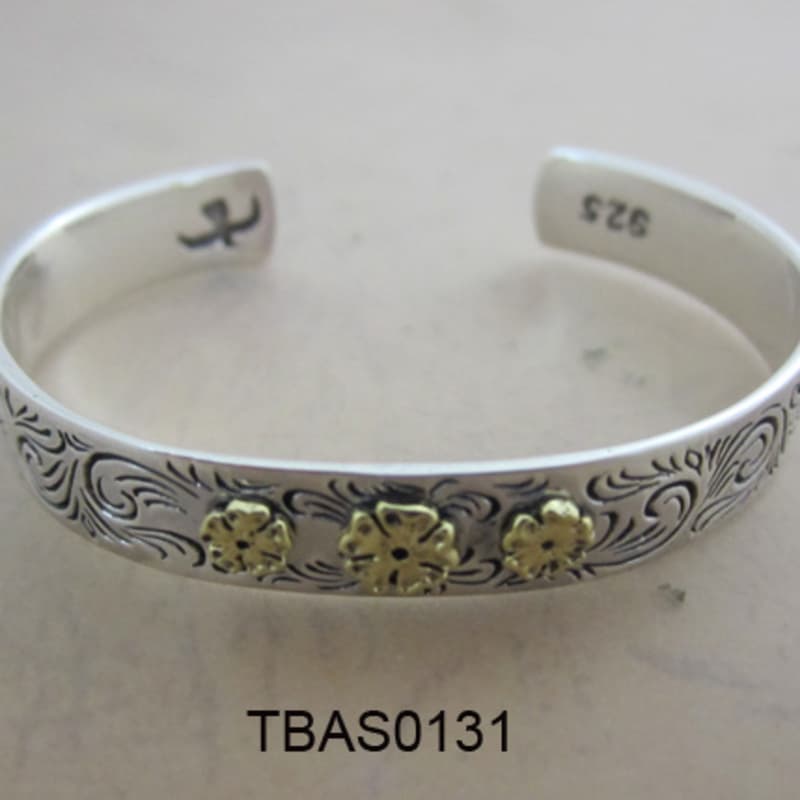 Gold-flower cuff